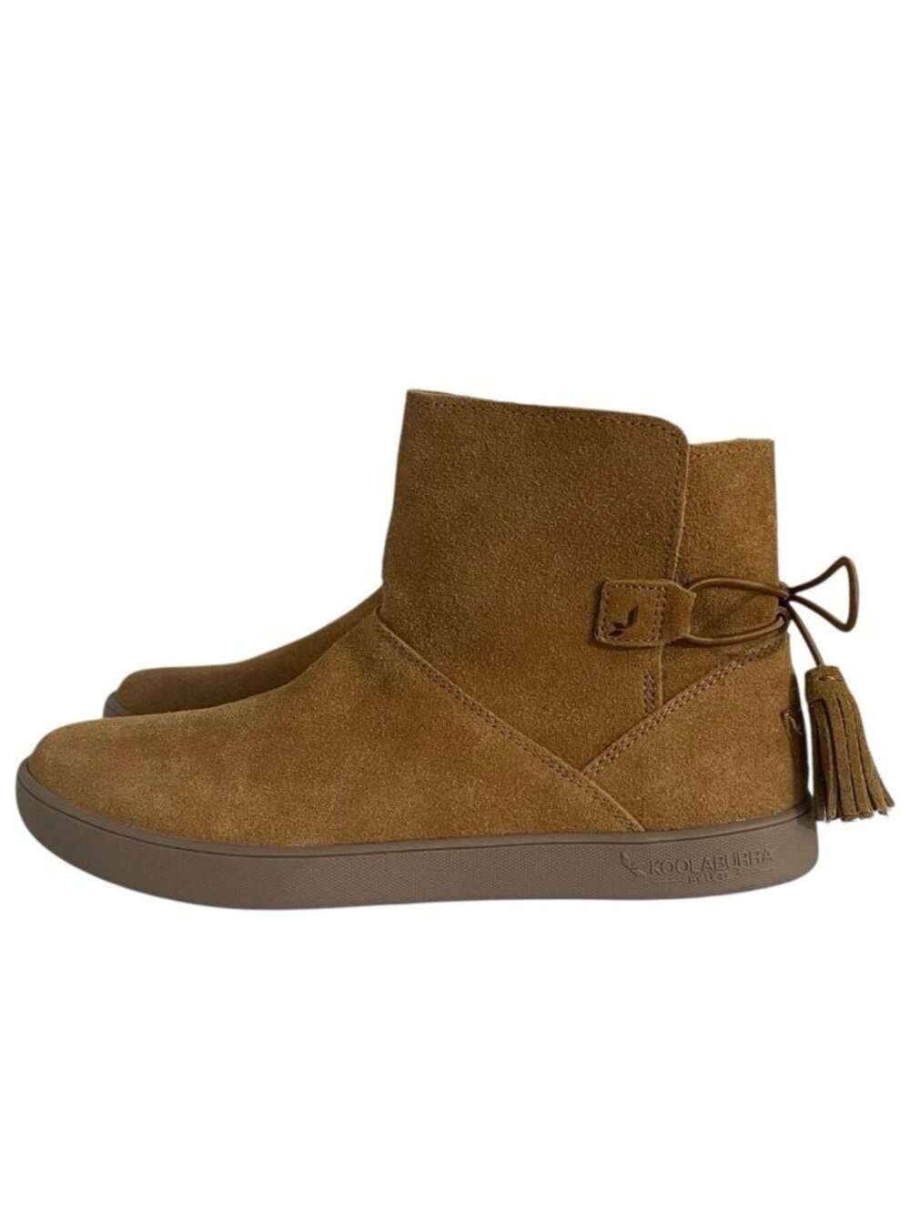 Koolaburra UGG Skyller Ankle Boots Size 6 Suede Tassel Booties Womens 1092579 - Picture 4 of 7